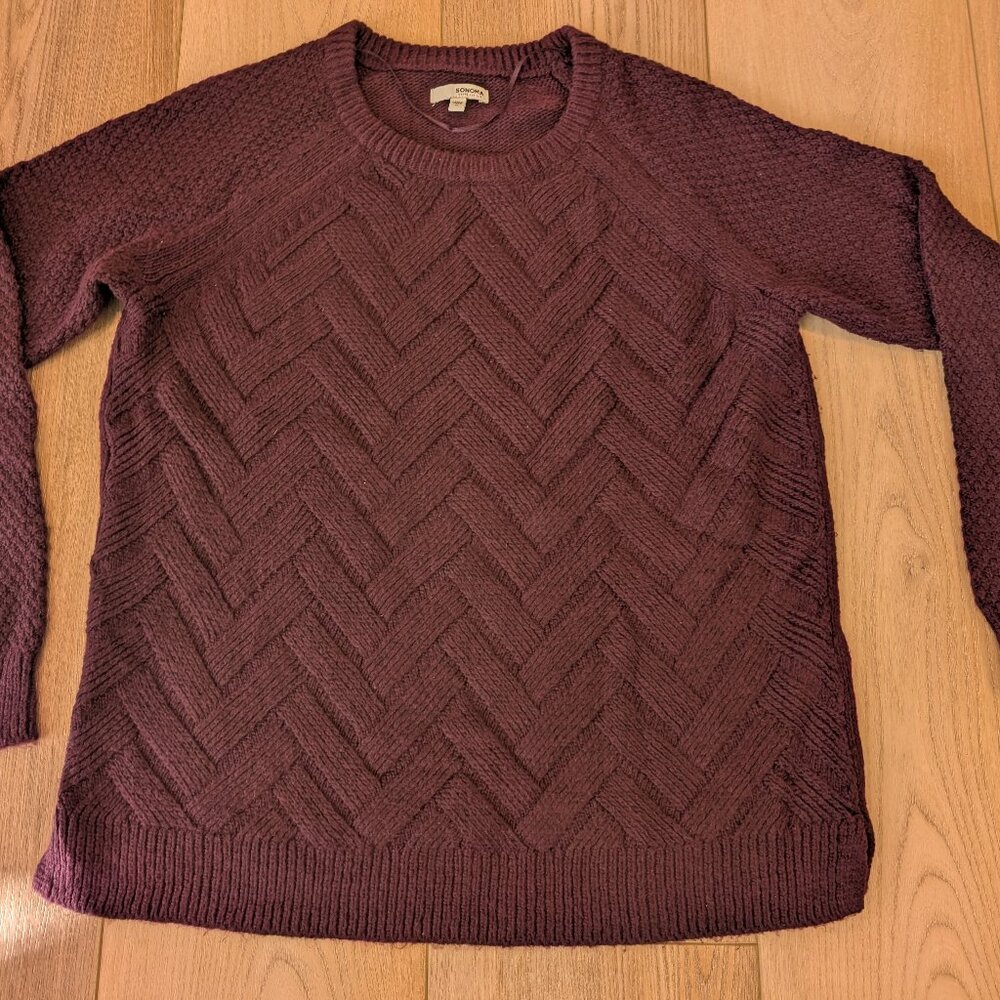 Women's Purple Super Soft Sweater - Size L